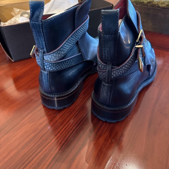 Men’s Lethata  Hand Crafted Boots NEW Never Worn Size 11.5-12 US - Picture 3 of 5